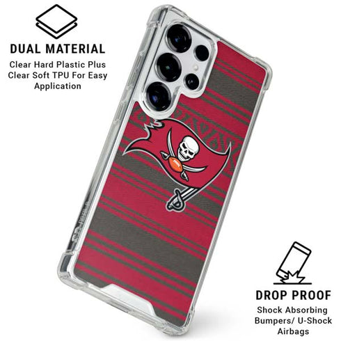 NFL Tampa Bay Buccaneers Trailblazer Galaxy S25 Ultra Clear Case
