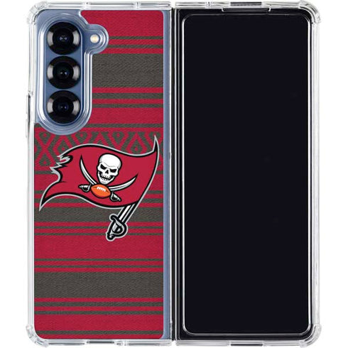 NFL Tampa Bay Buccaneers Trailblazer Galaxy Z Fold6 Clear Case