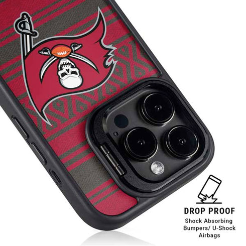 NFL Tampa Bay Buccaneers Trailblazer iPhone 14 Pro Max Kickstand Case