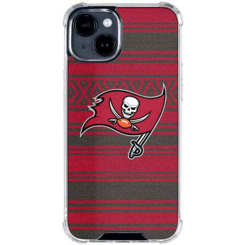 NFL Tampa Bay Buccaneers Trailblazer iPhone 15 Clear Case
