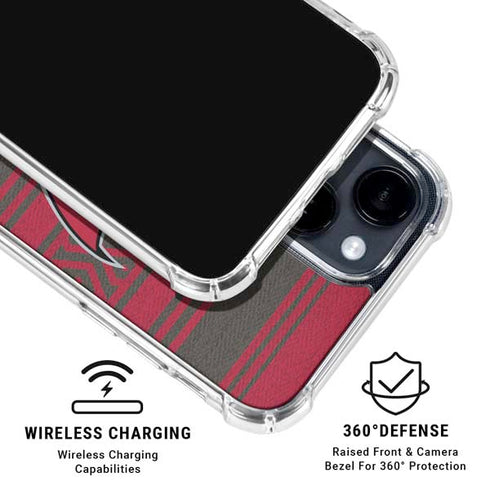 NFL Tampa Bay Buccaneers Trailblazer iPhone 15 Clear Case