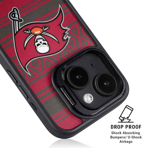 NFL Tampa Bay Buccaneers Trailblazer iPhone 15 Plus Kickstand Case