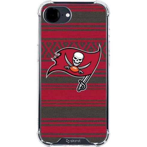 NFL Tampa Bay Buccaneers Trailblazer iPhone 16e Clear Case