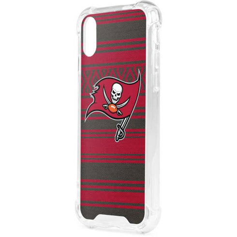 NFL Tampa Bay Buccaneers Trailblazer iPhone XS Clear Case