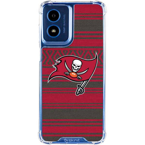 NFL Tampa Bay Buccaneers Trailblazer Moto G 5G (2024) Clear Case