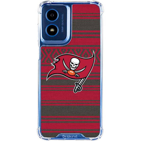 NFL Tampa Bay Buccaneers Trailblazer Moto G Play 4G (2024) Clear Case