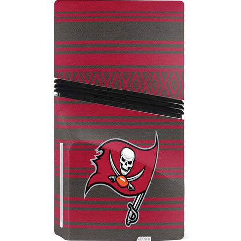 NFL Tampa Bay Buccaneers Trailblazer PS5 Pro Disk Console Skin