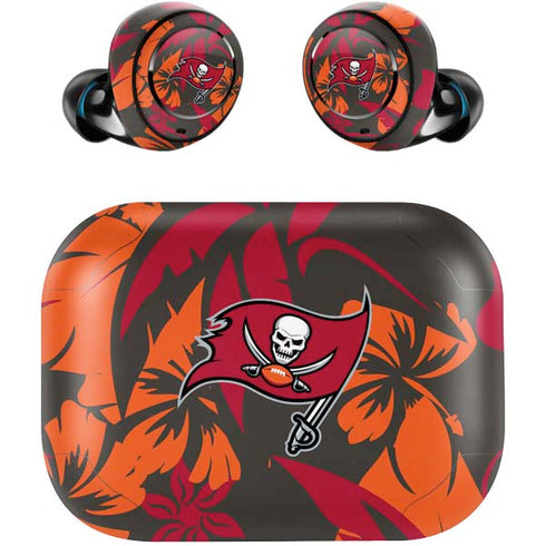 NFL Tampa Bay Buccaneers Tropical Print Amazon Echo Buds Skin