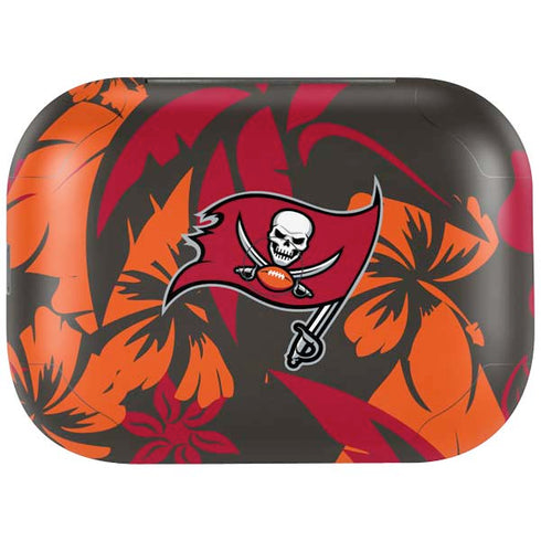 NFL Tampa Bay Buccaneers Tropical Print Amazon Echo Buds Skin