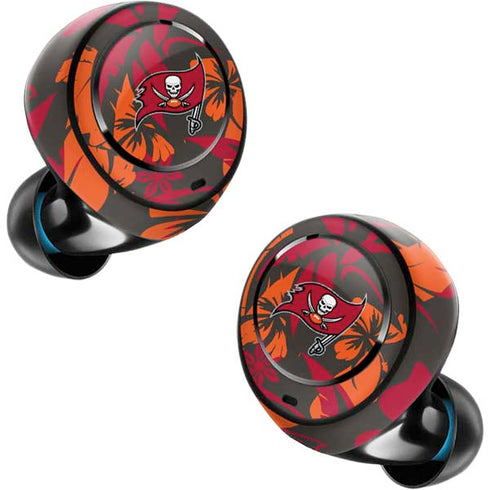 NFL Tampa Bay Buccaneers Tropical Print Amazon Echo Buds Skin