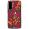 NFL Tampa Bay Buccaneers Tropical Print Galaxy A36 5G Clear Case