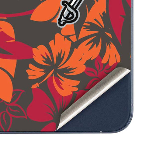 NFL Tampa Bay Buccaneers Tropical Print Galaxy A36 5G Skin