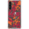 NFL Tampa Bay Buccaneers Tropical Print Galaxy S24 FE Clear Case