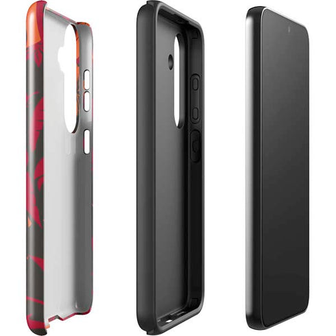 NFL Tampa Bay Buccaneers Tropical Print Galaxy S25 Impact Case