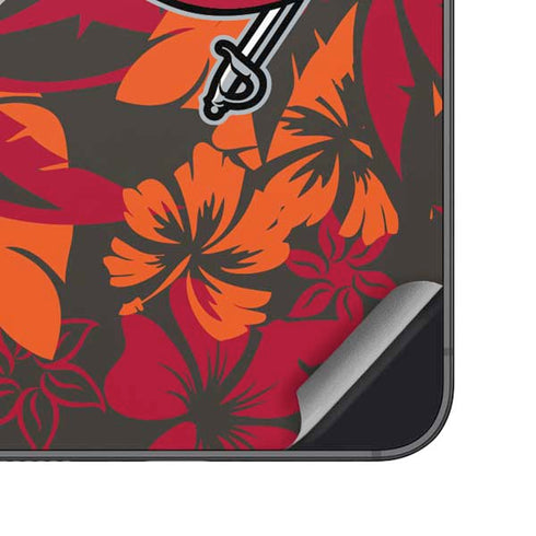 NFL Tampa Bay Buccaneers Tropical Print Galaxy S24 Skin