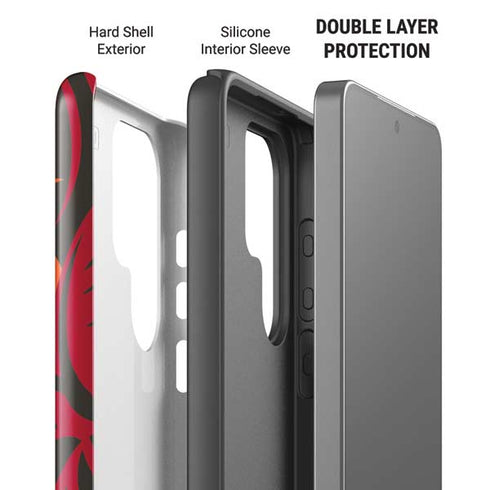 NFL Tampa Bay Buccaneers Tropical Print Galaxy S26 Ultra Impact Case