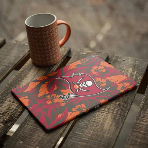 NFL Tampa Bay Buccaneers Tropical Print iPad Skins