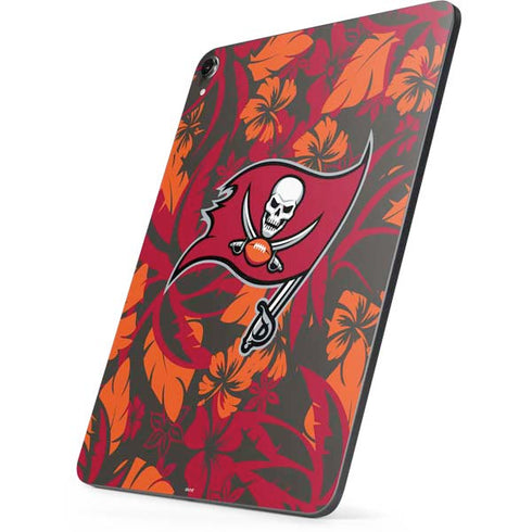 NFL Tampa Bay Buccaneers Tropical Print Apple iPad Pro Skin