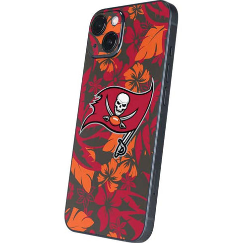 NFL Tampa Bay Buccaneers Tropical Print iPhone Skins