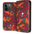 NFL Tampa Bay Buccaneers Tropical Print iPhone 15 Pro Folio Case