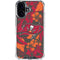 NFL Tampa Bay Buccaneers Tropical Print iPhone 16 Plus Clear Case