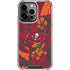 NFL Tampa Bay Buccaneers Tropical Print iPhone 16 Pro Clear Case