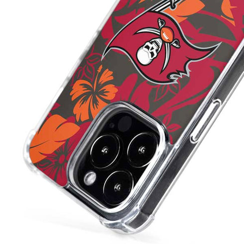 NFL Tampa Bay Buccaneers Tropical Print iPhone 16 Pro MagSafe Case