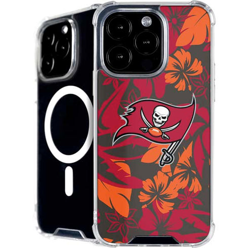 NFL Tampa Bay Buccaneers Tropical Print iPhone 16 Pro Max MagSafe Case