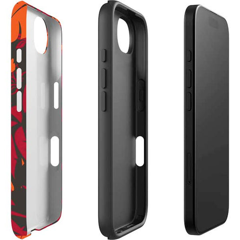 NFL Tampa Bay Buccaneers Tropical Print iPhone 16e Impact Case