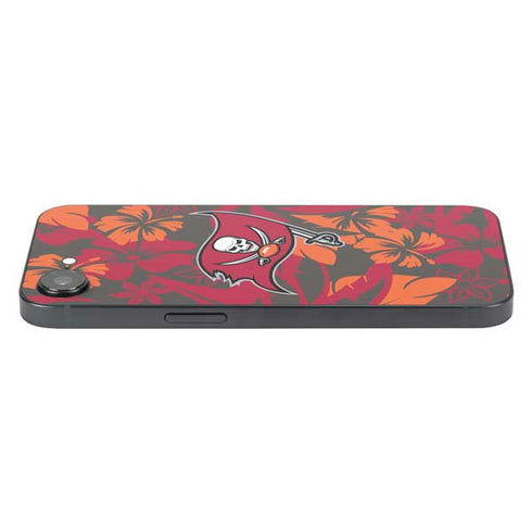 NFL Tampa Bay Buccaneers Tropical Print iPhone 16e Skin