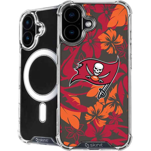 NFL Tampa Bay Buccaneers Tropical Print iPhone 17 MagSafe Case