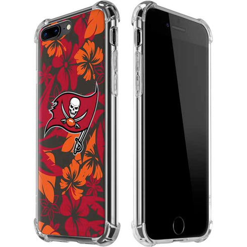 NFL Tampa Bay Buccaneers Tropical Print iPhone Cases