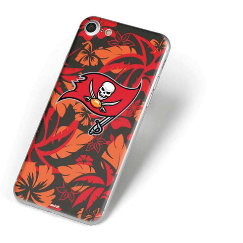 NFL Tampa Bay Buccaneers Tropical Print iPhone 8 Skin