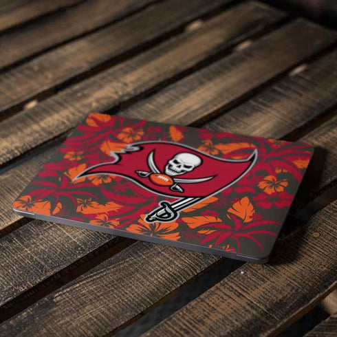 NFL Tampa Bay Buccaneers Tropical Print Apple MacBook Air Skin