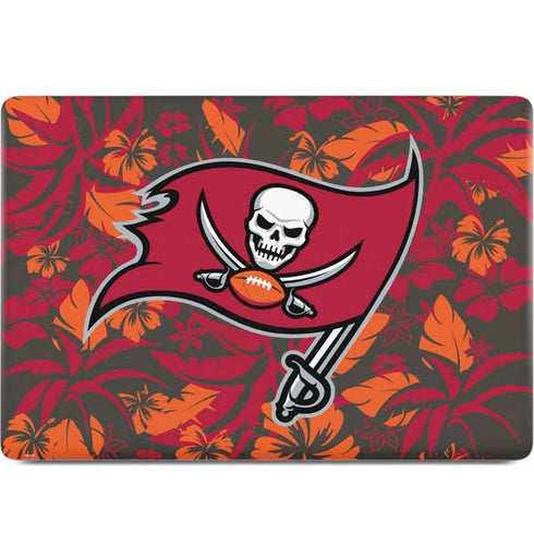 NFL Tampa Bay Buccaneers Tropical Print MacBook Skins