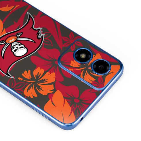 NFL Tampa Bay Buccaneers Tropical Print Moto G Play 4G (2024) Skin