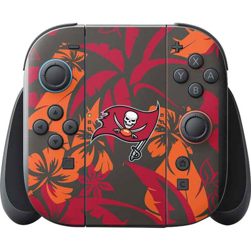 NFL Tampa Bay Buccaneers Tropical Print Nintendo Switch 2 (2025) with Joy-Con Skin