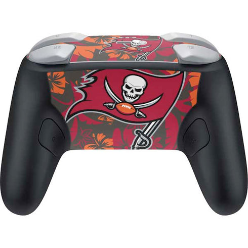 NFL Tampa Bay Buccaneers Tropical Print Nintendo Switch 2 (2025) Pro Controller Skin