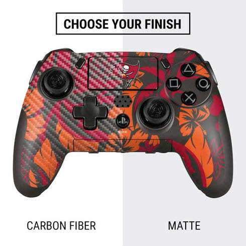 NFL Tampa Bay Buccaneers Tropical Print PlayStation Scuf Vantage 2 Controller Skin