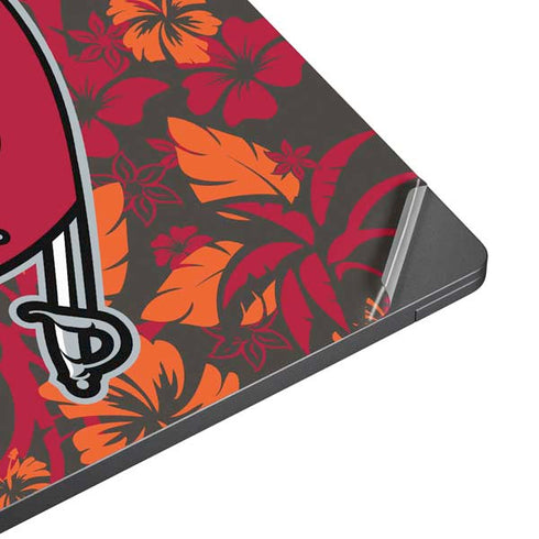 NFL Tampa Bay Buccaneers Tropical Print Surface Laptop 7 13.8in Skin