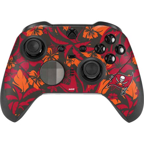 NFL Tampa Bay Buccaneers Tropical Print Xbox Elite Wireless Controller Series 2 Skin