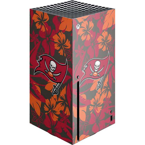 NFL Tampa Bay Buccaneers Tropical Print Xbox Series X Skins