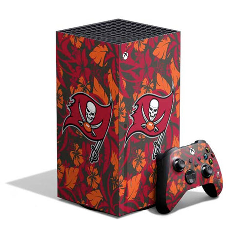 NFL Tampa Bay Buccaneers Tropical Print XBox Series X Digital Edition Bundle Skin