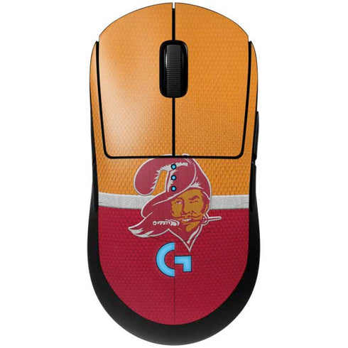 NFL Tampa Bay Buccaneers Vintage G Pro Wireless Gaming Mouse Skin
