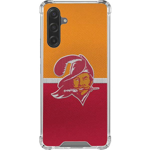 NFL Tampa Bay Buccaneers Vintage Galaxy A17 Clear Case