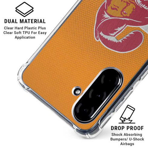 NFL Tampa Bay Buccaneers Vintage Galaxy A36 5G Clear Case