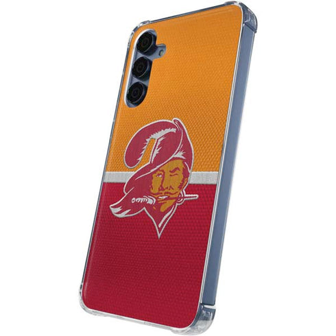 NFL Tampa Bay Buccaneers Vintage Galaxy A55 5G Clear Case