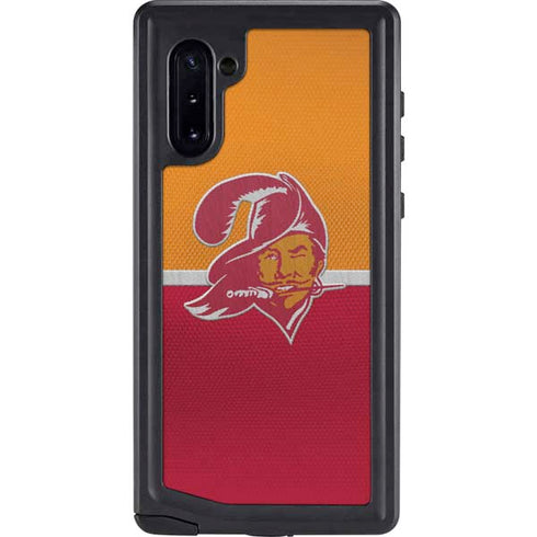 NFL Tampa Bay Buccaneers Vintage Galaxy Note 10 Waterproof Case