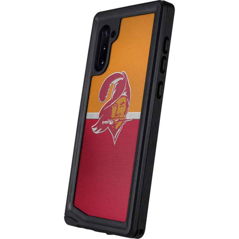 NFL Tampa Bay Buccaneers Vintage Galaxy Note 10 Waterproof Case