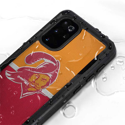 NFL Tampa Bay Buccaneers Vintage Galaxy S20 Plus Waterproof Case